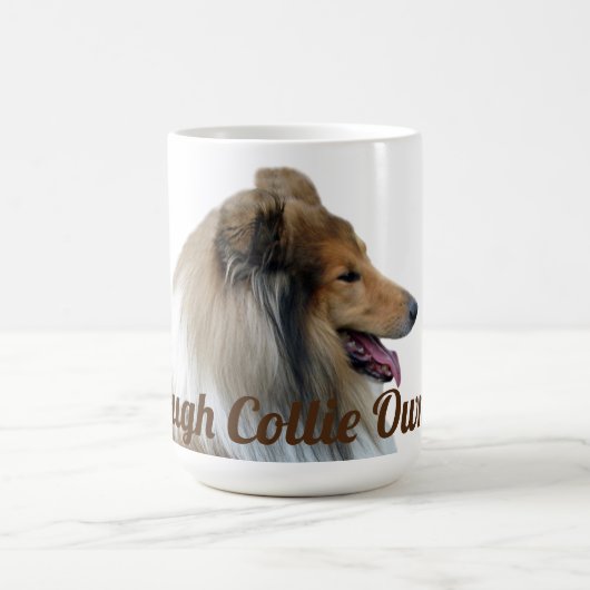 Mug Propriétaire de Rough Collie (Centre)