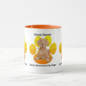 Mug Propriétaire de Vizsla facilement distrait par les (Centre)