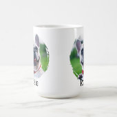 Mug Propriétaire du chat de chien de la mémoire photo  (Centre)