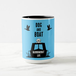 Mug Propriétaire du chien de canalboat Narrowboat