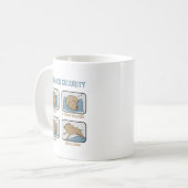 Mug Propriétaire du laboratoire de sécurité du Labrado (Devant gauche)