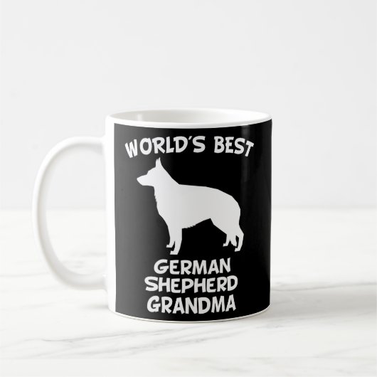 Mug Propriétaire Du Meilleur Berger Allemand Du Monde (Gauche)