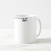 Mug Propriétaire Fondé 2020 (Devant droit)