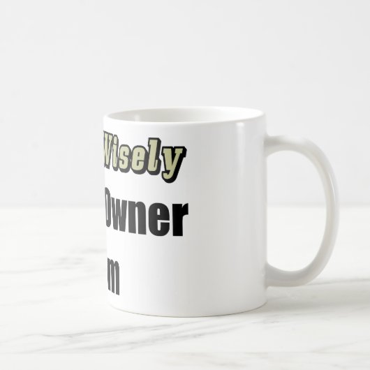 Mug Propriétaire ou victime d'arme à feu (Droite)