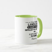 Mug Propriétaire Personnalisé (Devant droit)