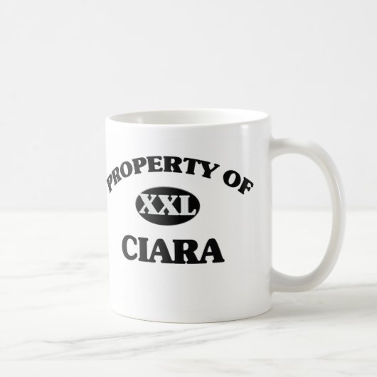 Mug Propriété de CIARA (Droite)