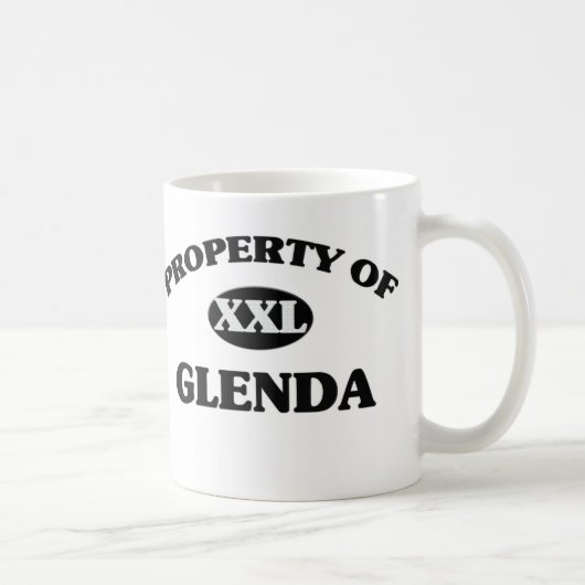 Mug Propriété de GLENDA (Droite)