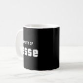 Mug Propriété De Jesse Funny Cadeaux Bachelorette Pour (Devant gauche)