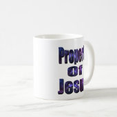 Mug Propriété De Jésus, Logo Religieux, (Devant droit)