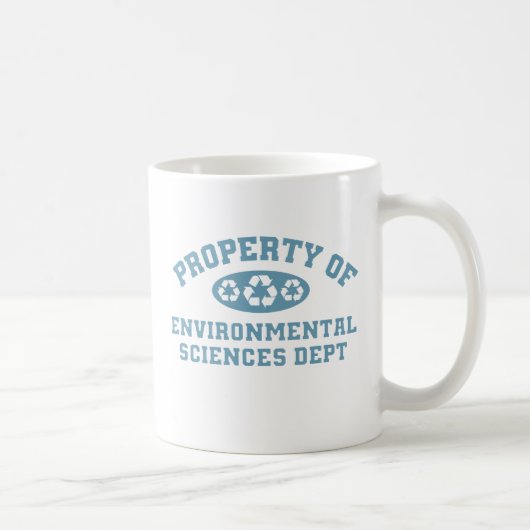 Mug Propriété Des Sciences De l'environnement (Droite)