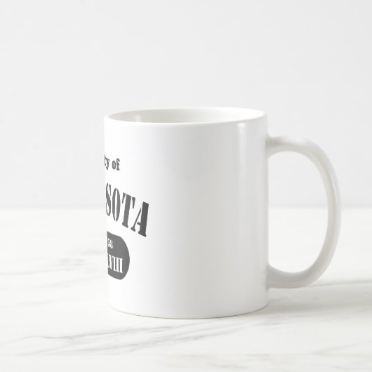 Mug Propriété du Minnesota -texte noir (Droite)