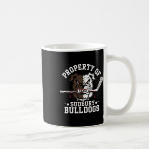 Mug Propriété du Sudbury Bulldog Drôle de Chien Amateu