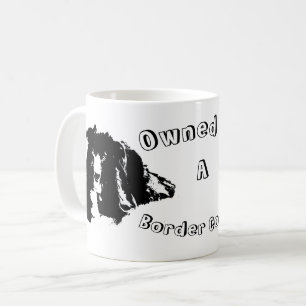 Mug Propriété D'Un Collie Frontière Drôle Chien Drôle