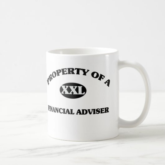 Mug Propriété d'un CONSEILLER FINANCIER (Droite)