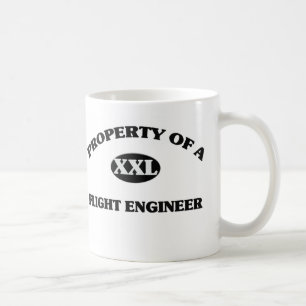 Mug Propriété d'un INGÉNIEUR de VOL