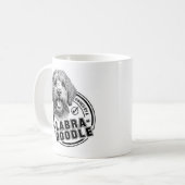 Mug Propriété d'un Labradoodle (Devant gauche)
