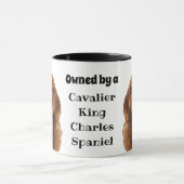 Mug Propriété D'Un Roi Ruby Cavalier Charles Spaniel (Centre)