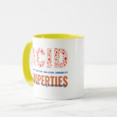 Mug Propriétés ACID dans la programmation Mainframe (Devant gauche)