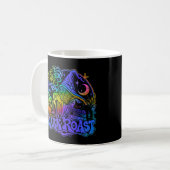 Mug Propulsé par Dark Roast Funny Wizard Coffee Fantas (Devant gauche)