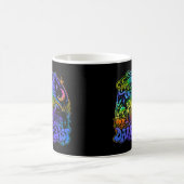 Mug Propulsé par Dark Roast Funny Wizard Coffee Fantas (Centre)