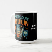 Mug Propulsé par Insuline Diabète Sensibilisation Cita (Devant gauche)