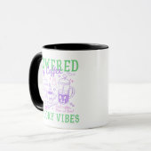 Mug Propulsé par le café et les vibrations effrayantes (Devant gauche)
