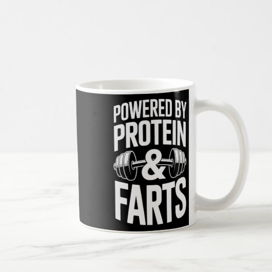 Mug Propulsé Par Protéine Et Les Pâtes De Bodybuilding (Droite)