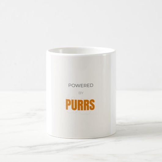 Mug Propulsé par Purrs Amoureux de Chats Mignons (Centre)