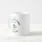 Mug Propulsé sur mesure par Plantes et café, Vegan (Devant gauche)