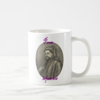 Mug Prose avant des hos comportant Chaucer