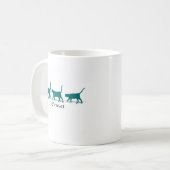 Mug Prospection de chats (Devant gauche)