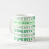 Mug Prospérité Bible Verbes Proverbes (Devant gauche)