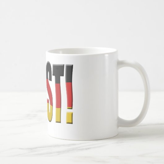 Mug Prost ! Drapeau allemand (Droite)