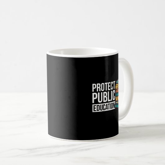 Mug Protect Public Education  (Devant droit)