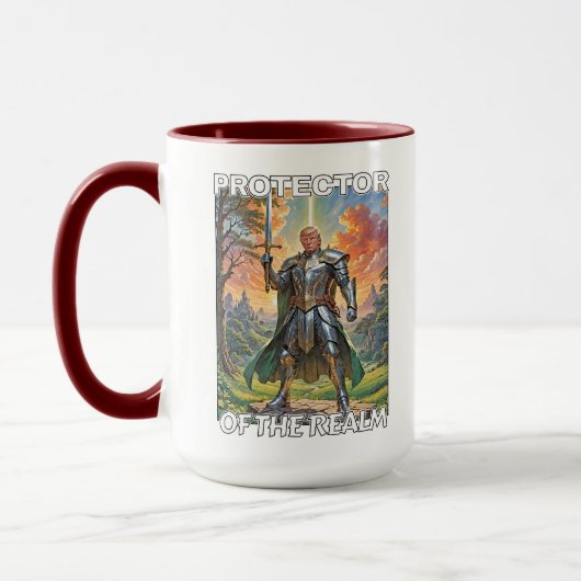 Mug Protecteur du royaume - Président Trump (Gauche)