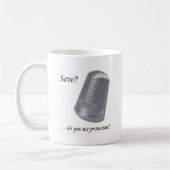 Mug Protection de couture (Gauche)