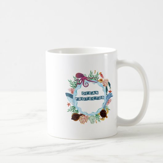 Mug Protection de l'environnement Conservation de la n (Droite)