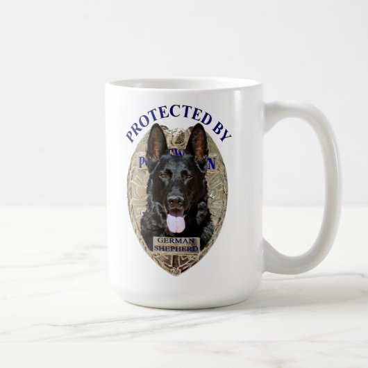 Mug Protégé par le berger allemand (Droite)