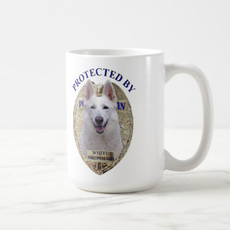 Mug Protégé par le berger blanc