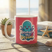 Mug Protéger La Boue De Poutope Des Océans