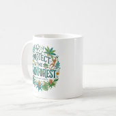 Mug Protéger la forêt tropicale (Devant gauche)