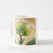 Mug Protéger la nature - Arbre mystique de la vie (Devant gauche)