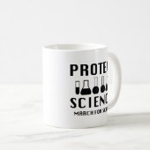 Mug Protéger la science (Devant droit)