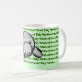 Mug Protéger le bébé manaté (Devant droit)