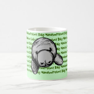 Mug Protéger le bébé manaté