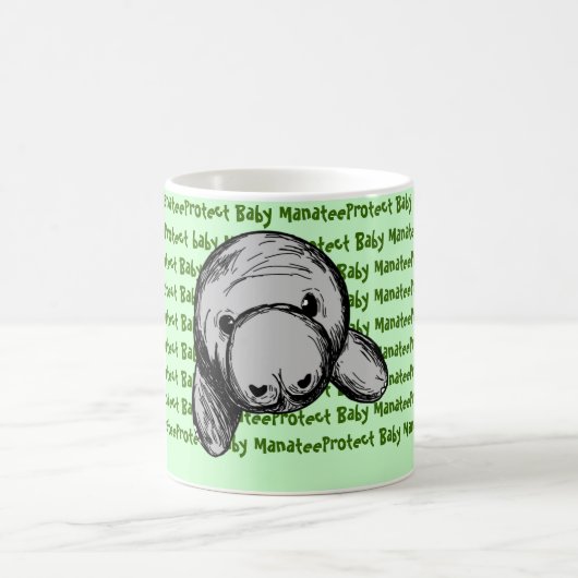 Mug Protéger le bébé manaté (Centre)