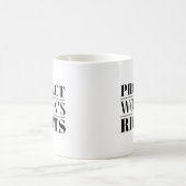 Mug Protéger les droits des femmes (Centre)