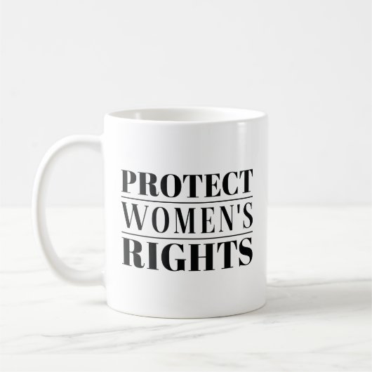 Mug Protéger les droits des femmes (Gauche)