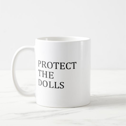 Mug Protéger Les Poupées (Gauche)