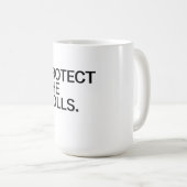 Mug Protéger Les Poupées (Devant droit)